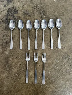Vintage Lauffer Holland flatware — 10-piece set