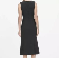 Banana Republic Button Down Black Midi Dress- Size 12 NWT for Sale in West  New York, NJ - OfferUp
