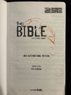 Boys Bible