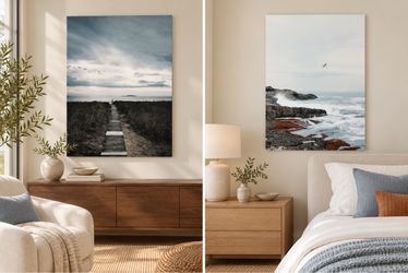 Coastal Canvas Wall Art — $50 for Both 🌊