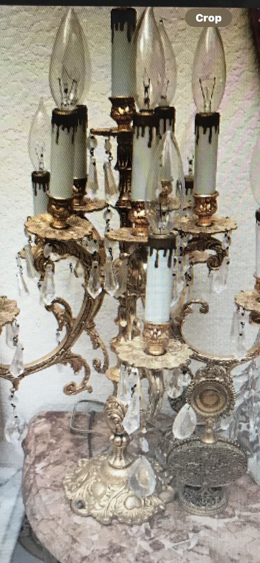 Antique Table Candelabra