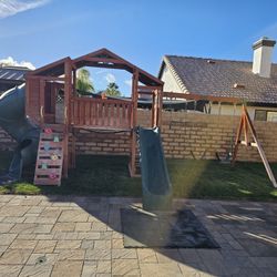 Backyard Swing Set
