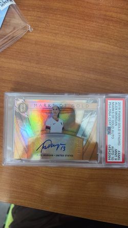Alex Morgan 2019 PSA Panini Gold 031/149
