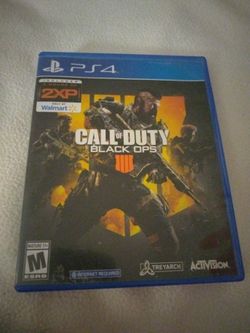 PS4 GAME CALL OF DUTY BLACK OPS