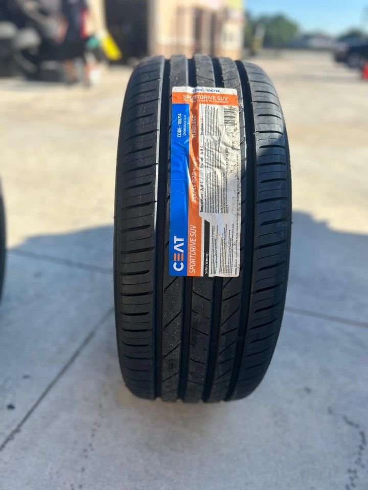 2554520 CEAT Tires with free Install mount & balance 255/45/20