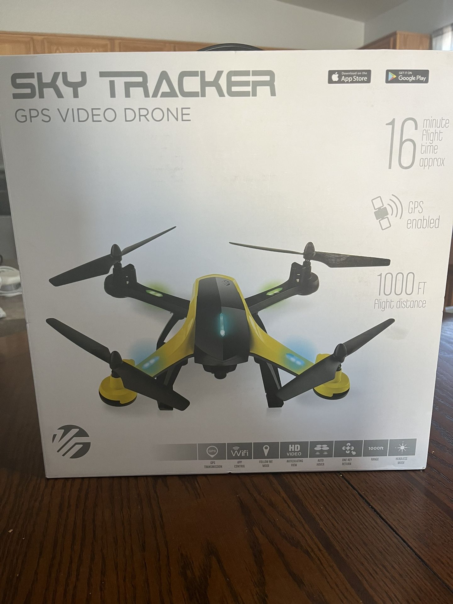 Sky Tracker-Gps Video Drone