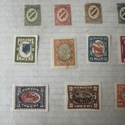 North Ingermanland Collection Of 11 Mint Hinge 