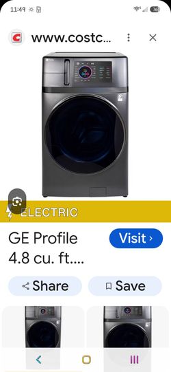 GE Profile 4.8 Cu. Ft. Front Load Washer