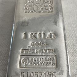 RMC 1 Kilo Silver Bar - Set Of 2