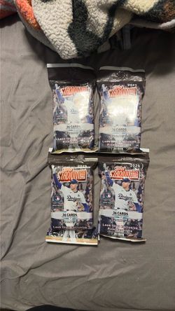 2025 Topps Stadium Club Baseball Card Packs (4)