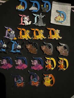 Disney D Pins Please See Description 
