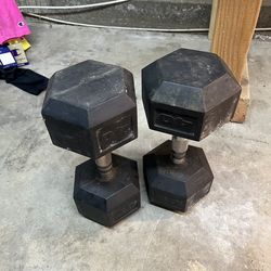 40 lbs dumbbell weights