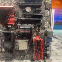 Motherboard and CPU combo