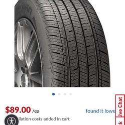 205/65R15 new all season tires