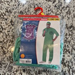 Men’s Larger (36-38) Doctor Halloween Costume