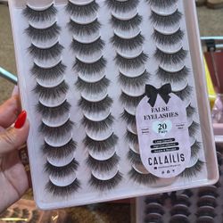 20 Piece Eyelashes 