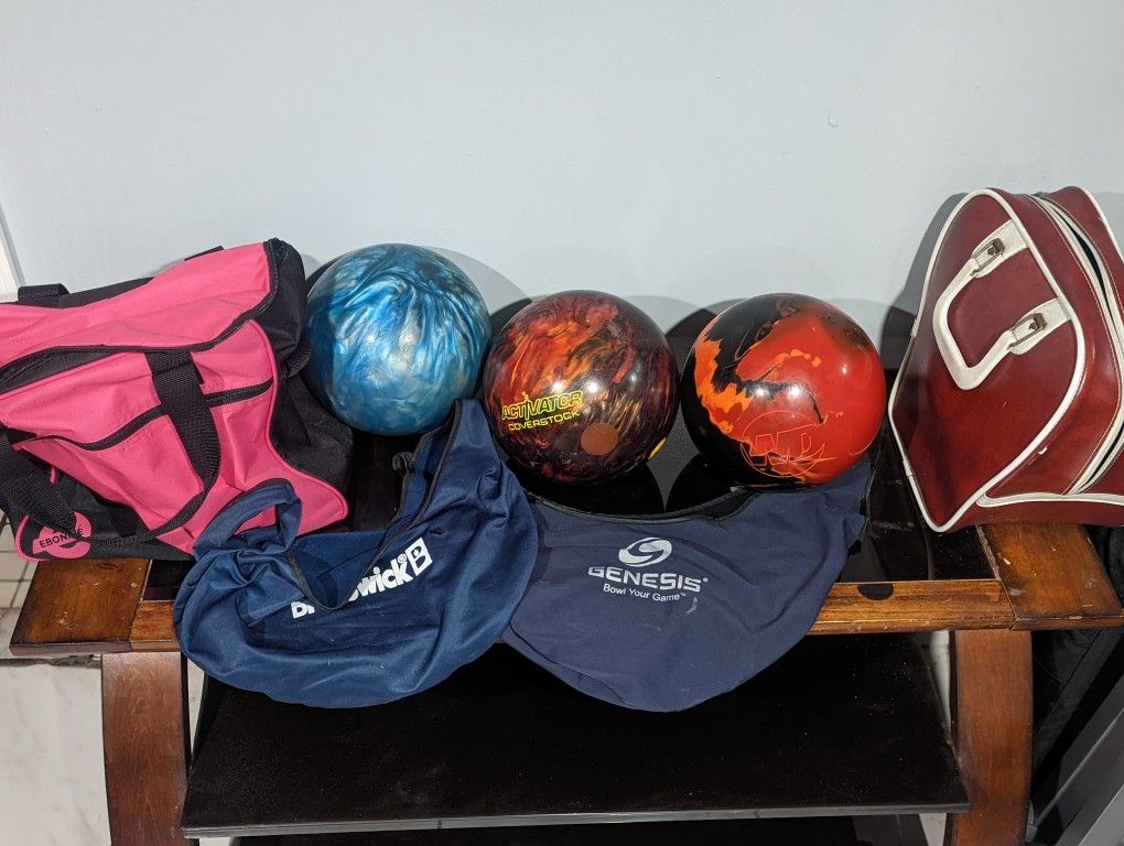 Bowling Equipment. 