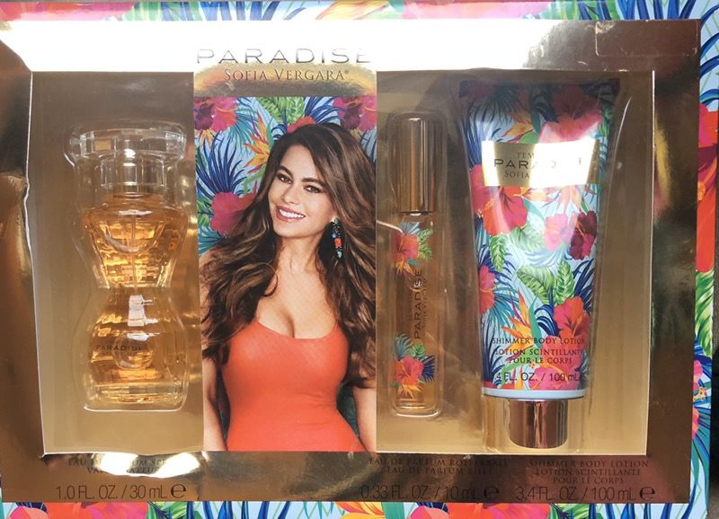 Brand New Sofia Vergara Paradise perfume set