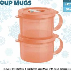 Tazas Tupperware 