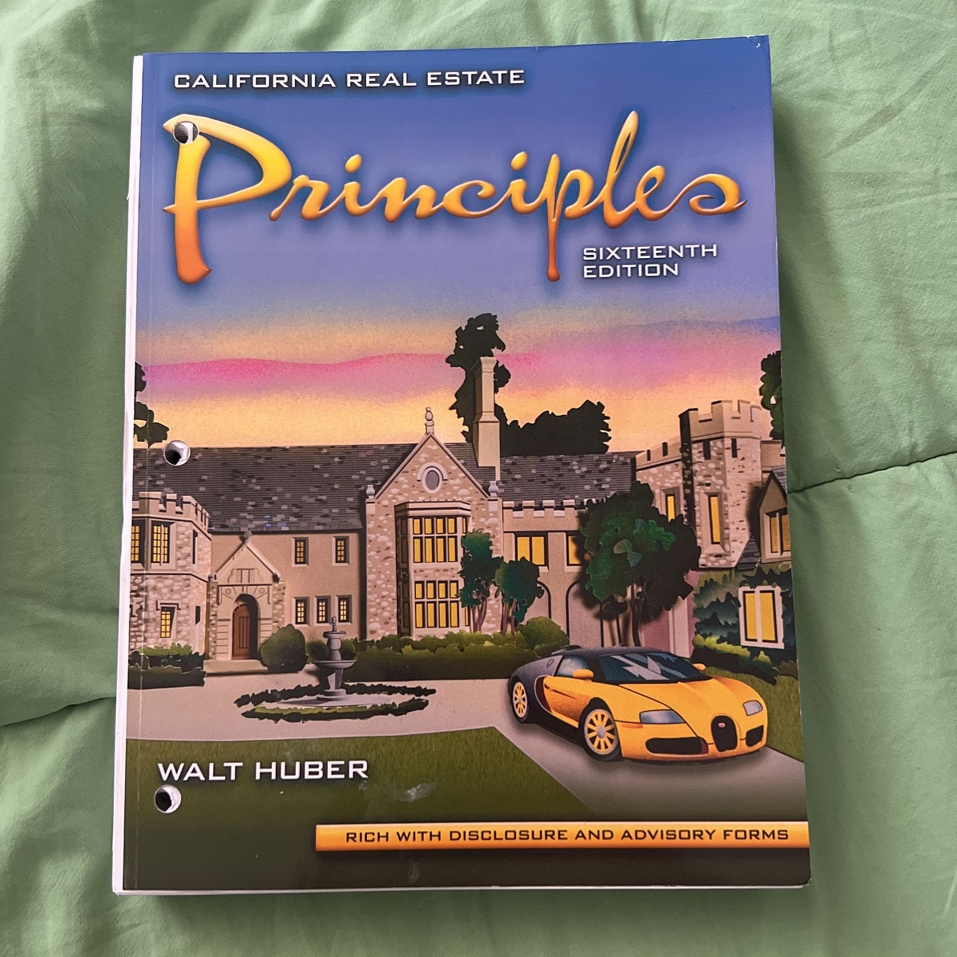 Principles California Real Estate 16th Edition