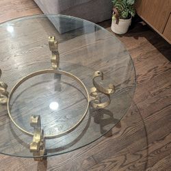 Glass Coffee Table Unique Design