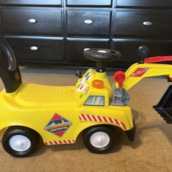 Toddler Ride On Construction Truck 
