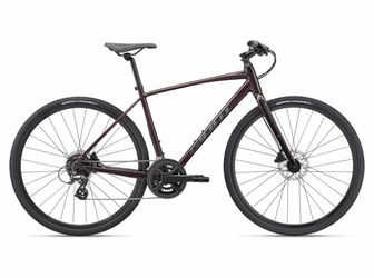 Giant Escape 2 Disc Hybrid Bike (Medium) + ABUS Lock