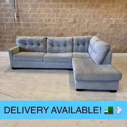Gray L Sectional Couch Sofa from Ashley Furniture (DELIVERY AVAILABLE! 🚛💨)