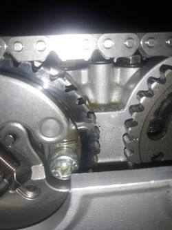 Motorcycle engine timing