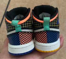 Air Jordan 1mid MMD “multicolor Grip”