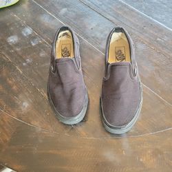 Men 6 Black Vans