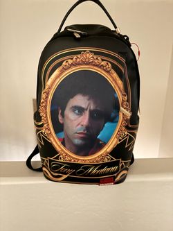 Sprayground scar face with tag