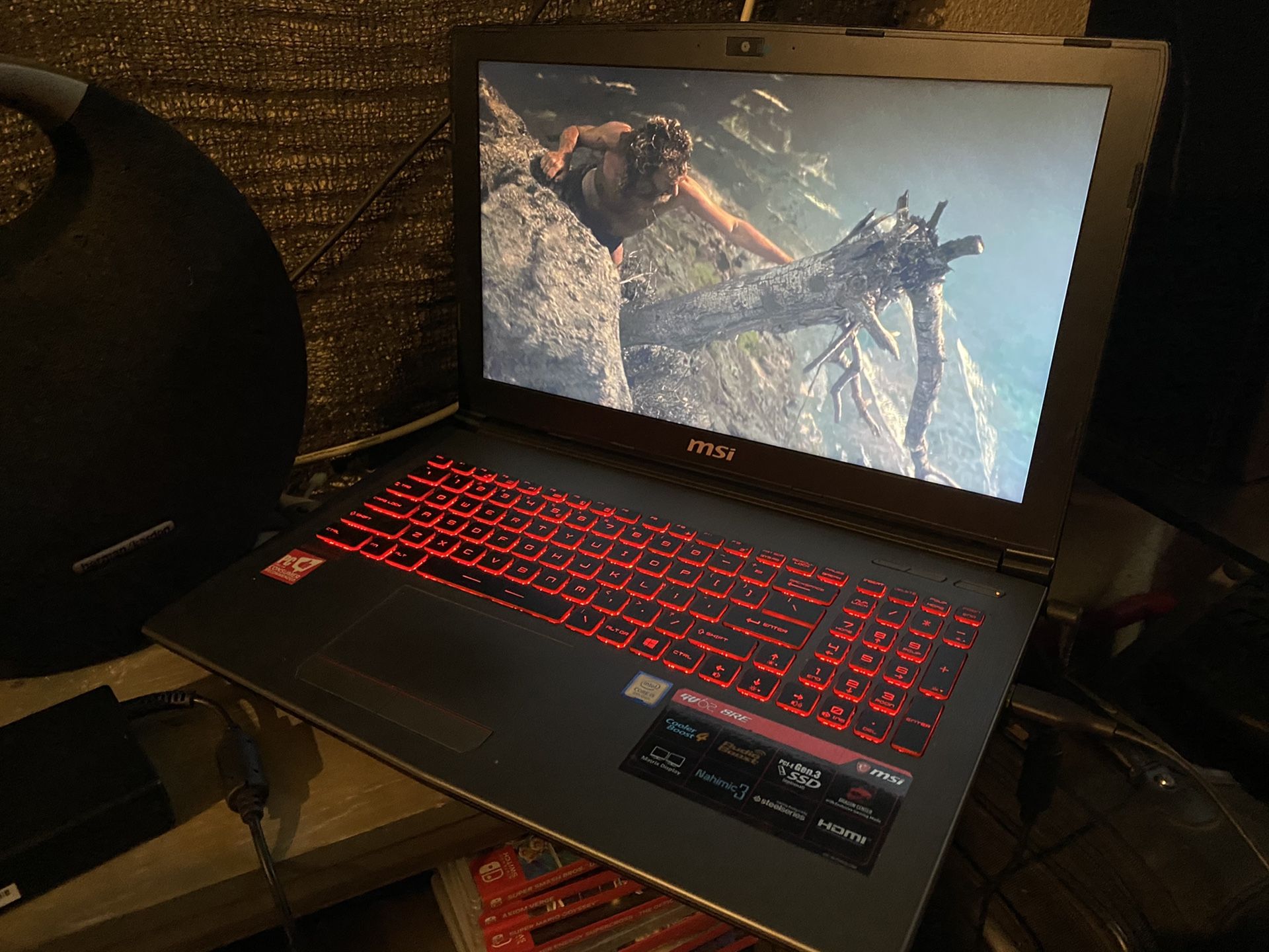 MSI gaming laptop