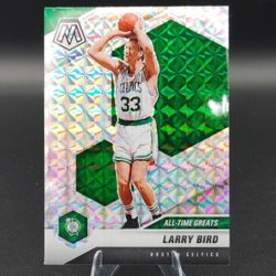 Larry Bird All-Time Greats Mosaic Prizm.