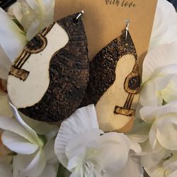 Guitar Earrings 