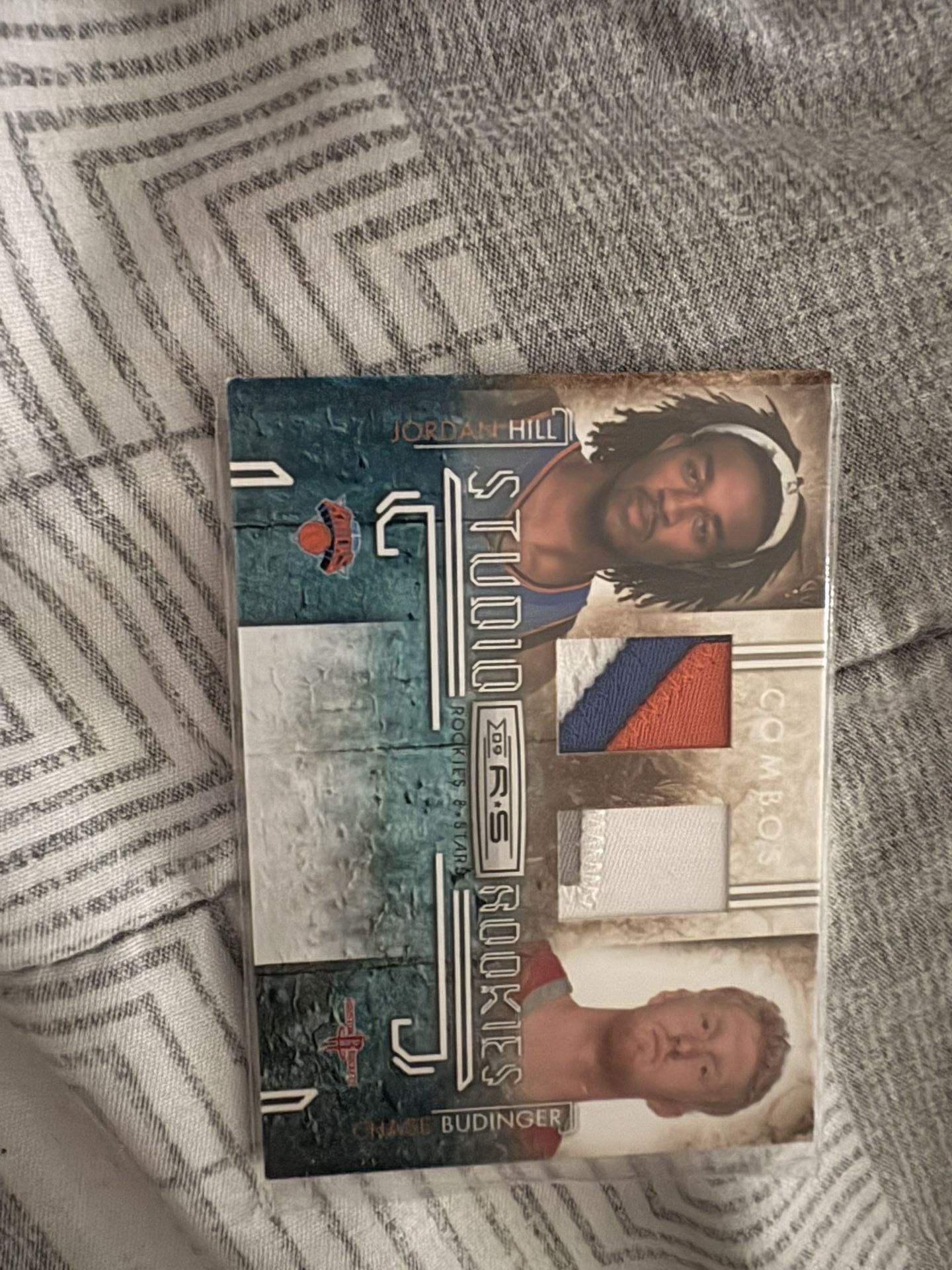 Jordan Hill And Chase Budinger Rookie Jersey Card