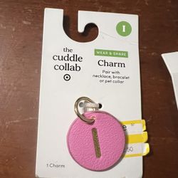 “I” Letter Charm for Pet Collar