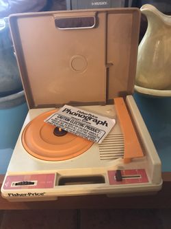 Vintage Fisher-Price Phonograph