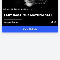 Lady Gaga: The MAYHEM Ball Tickets