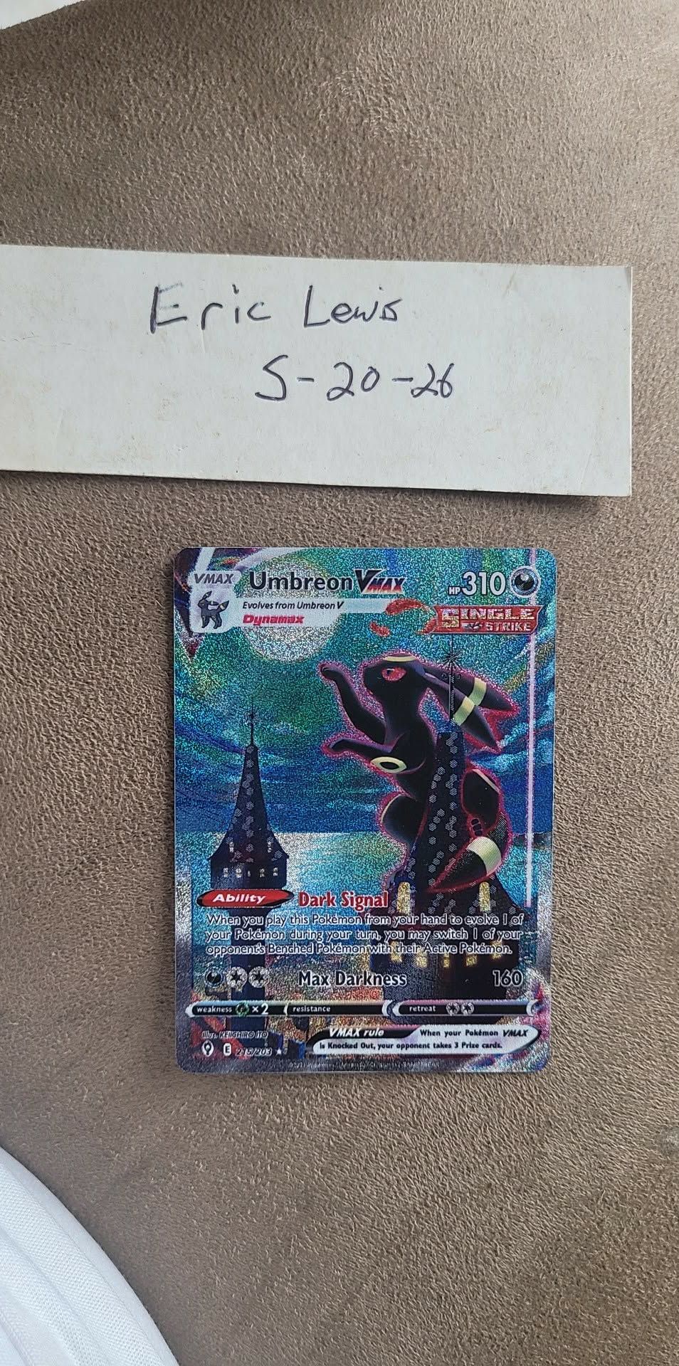 Umbreon Vmax #215 Evolving Skies