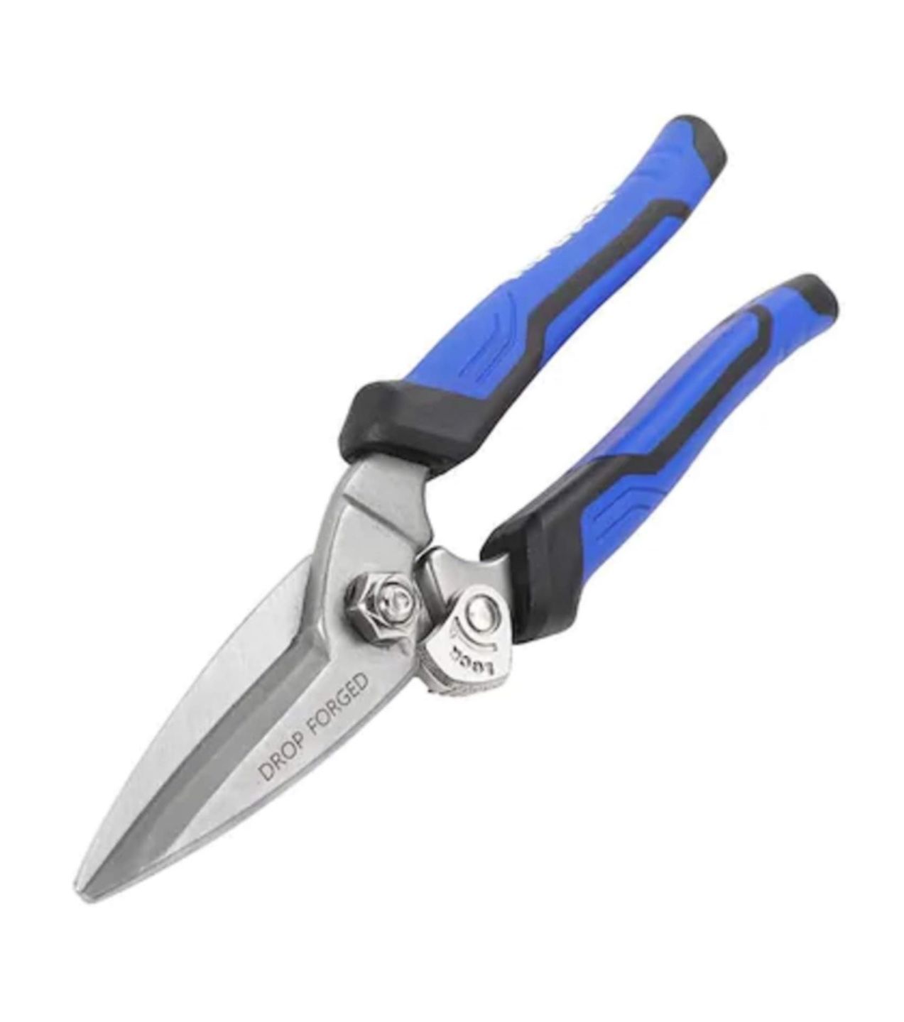 Kobalt 3-in Serrated Molded Grip Heavy Duty Scissors