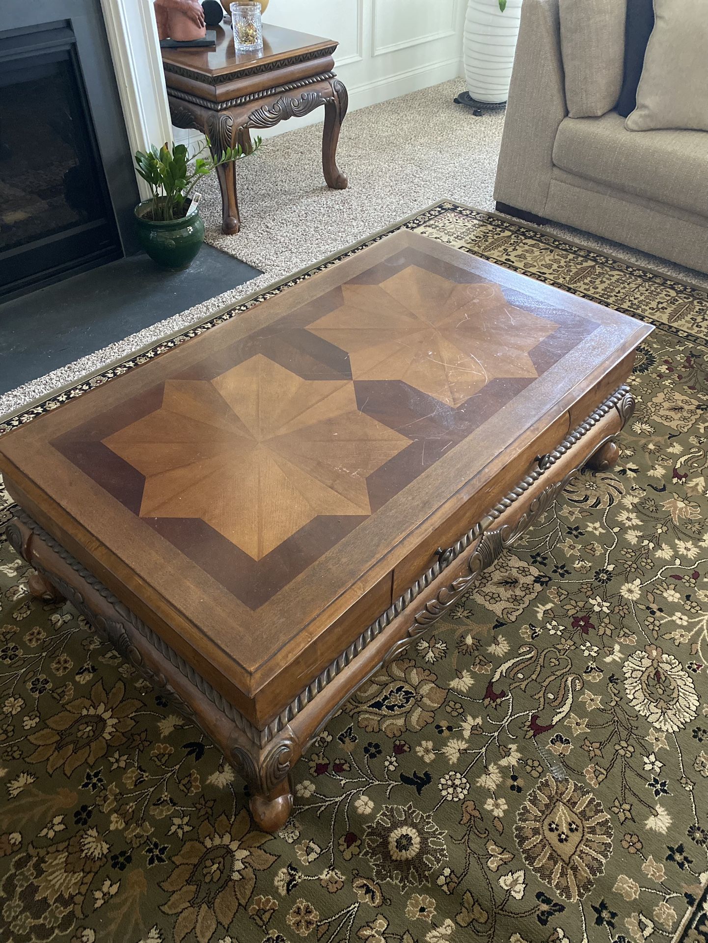 Hardwood Coffee Table