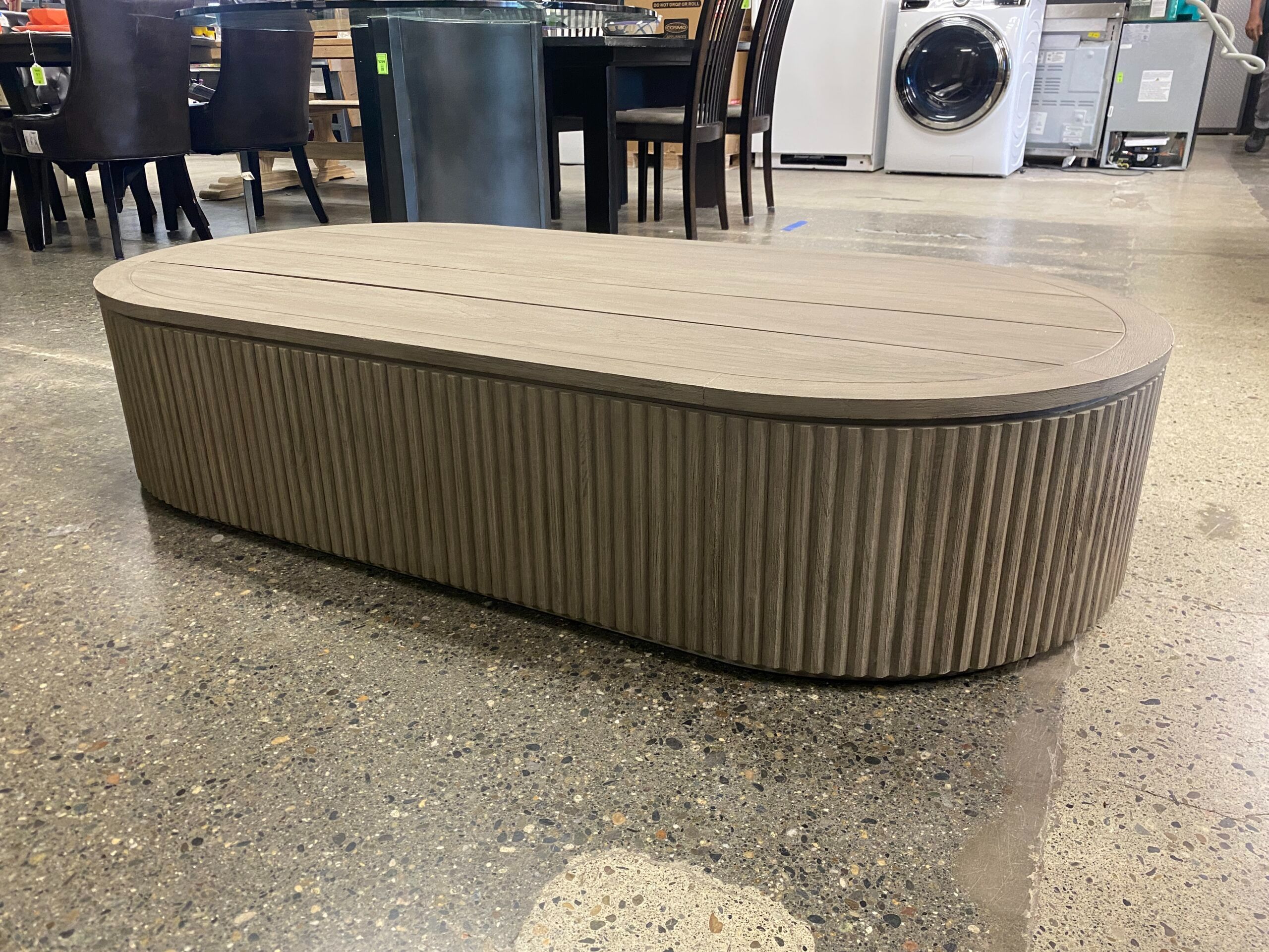 RESTORATION HARDWARE Byron Teak Rectangular Coffee Table