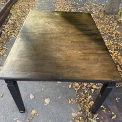 Large Wooden Dining Room Table