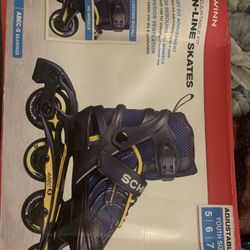 Schwinn In Line Skates Adjustable Youth Size 5-6-7-8