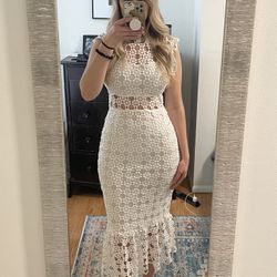 White Boho Summer Dress