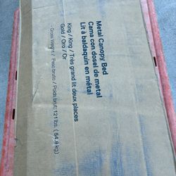 New Gold King Size Bed Frame