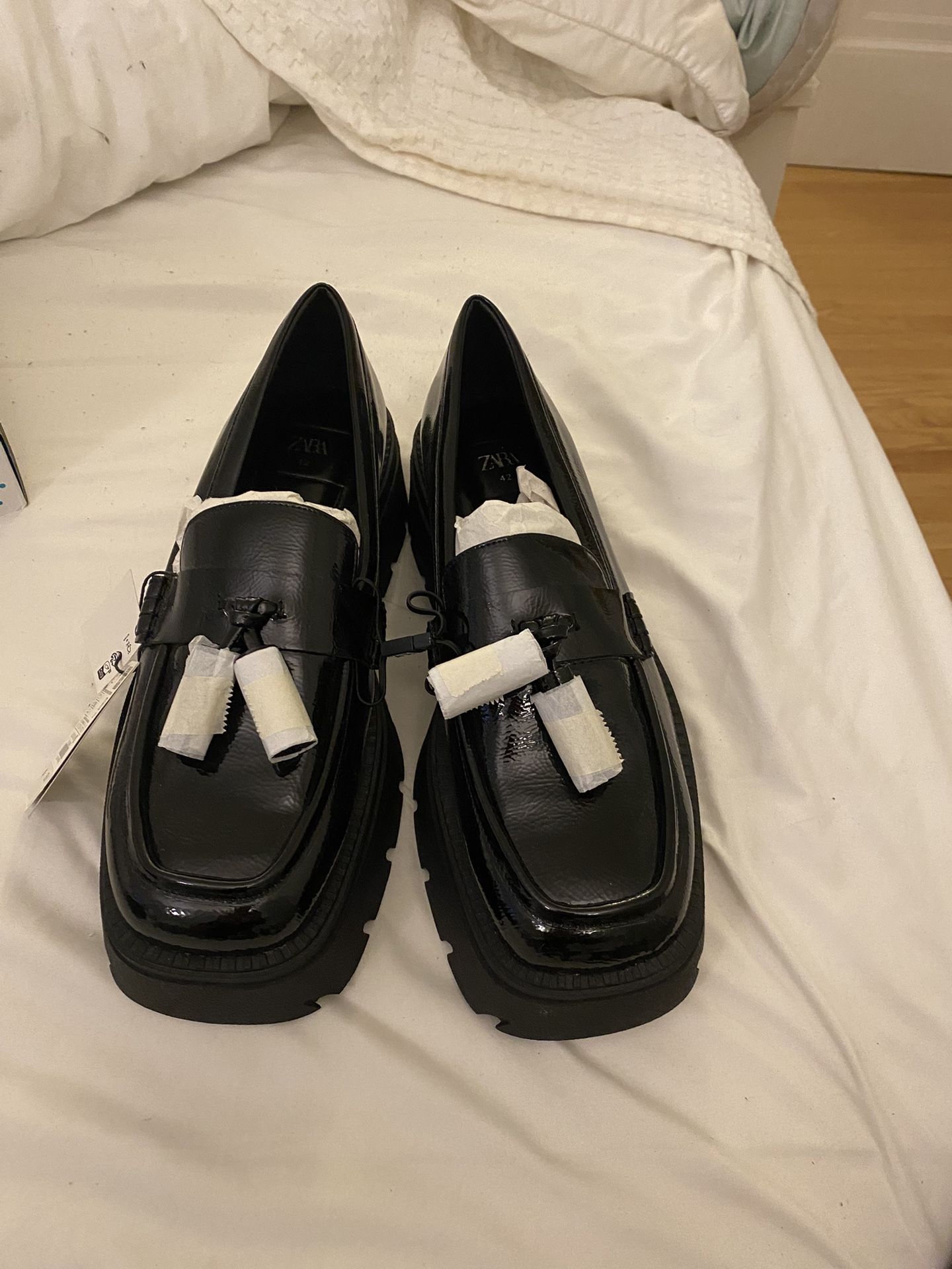 Zara Loafers- Brand New - Size 11