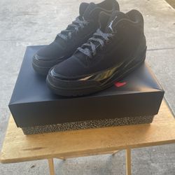 Jordan 3 Black Cat 
