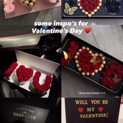 Some Valentines Bouquet Inspo’s